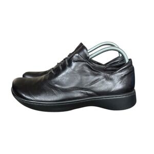 Naot Black Leather Lace Up Shoes‎ Women's Size 42 US 11 Comfort
